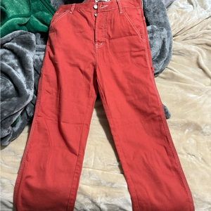 Size 5 women’s cargo style jeans.